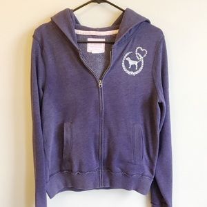 PINK Victoria’s Secret Penn State Zip-Up Hoodie